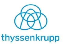 thyssenkrupp logo, as shown in the supplied RAM client-experience presentation