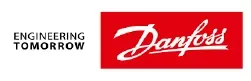 Danfoss logo, as shown in the supplied RAM client-experience presentation